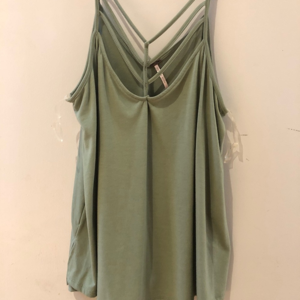 “poof” tank top